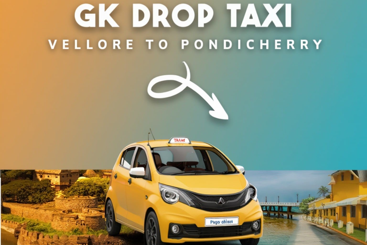 Vellore to Chennai City - GK Drop Taxi